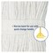 Boardwalk Cut-End Wet Mop, White, Rayon, PK12, BWK2024RCT BWK2024RCT - alternate 7